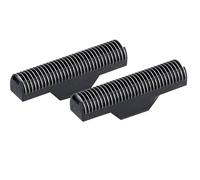 GAMM Set 2 Lame CRUNCHY Acciaio Inox, Lama di Ricambio per Rasoio Gamm Accessorio Originale Gamm Compatibile con Boosted Rasoio Elettrico
