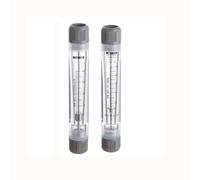 Gamma 0,4-40 m3/h 1/2" BSPT femmina PMMA Flussometro a gas Flussometro aria Rotametro LZM-15G (1,6-16 m3 all'ora)