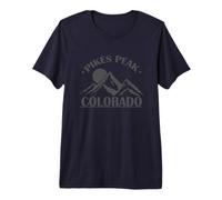 Gamma Anteriore Pikes Peak Colorado Maglietta Premium