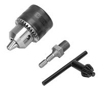 Gamma di Bloccaggio di Phuck da 1,5-13 Mm, Tasto di Design 3-gigo per Cacciavite Elettrico, con Adattatore a Chiave per Filettature da 1/2-20unf