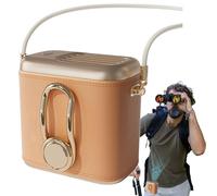 Gamma di cintura portatile ricaricabile, gamma personale di ventilatore ricaricabile con 3 velocità, dotata di cordino, ideale per scrivania, collo, viaggio e periferia