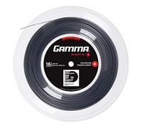 Corda da tennis Gamma iO Soft (200 m) - charcoal grey 1.23 mm