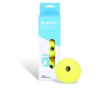 GAMMA Librarian - Palline da pickleball in schiuma, per esercizi di pickleball, con vero rimbalzo su tutte le superfici, confezione da 3