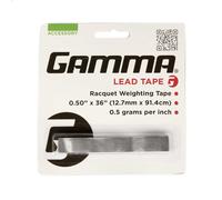 Gamma Lead Tape, Nastro Piombo per Racchette da Tennis Unisex, Grigio, M