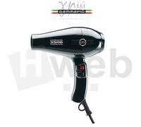 Gamma più Asciugacapelli 3500 Power Phon Professionale 2500W Tormalina Nero