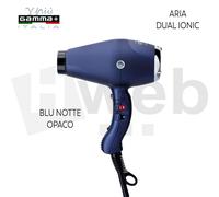 Gamma più Asciugacapelli Aria Dual Ionic Phon Professionale 2250W Blu Opaco