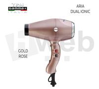 Gamma più Asciugacapelli Aria Dual Ionic Phon Professionale 2250W Gold Rose