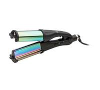 GAMMAPIU’ Ferro Arricciacapelli Professionale Ondadiva Rainbow, Piastra, Onde Larghe e Strette, Temperatura Regolabile, Effetto Mosso a Lungo, Riscaldamento Rapido, Riduce Elettrostaticità