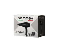 Gamma Più X-Hybrid Compact asciuga capelli Nero