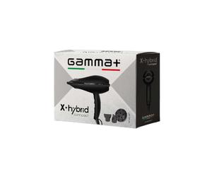 Gamma Più X-Hybrid Compact asciuga capelli Nero