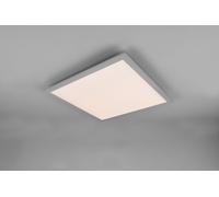 GAMMA PLAFONIERA LED 18W 2300lm, 2700 - 6500K QUADRATA BORDO NERO CON TELECOMANDO MULTIFUNZIONE 45X45CM DIMMERABILE