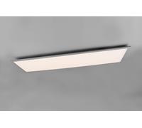 GAMMA PLAFONIERA LED 33,5W 4200lm, 2700 - 6500K RETTANGOLARE BORDO ALLUMINIO CON TELECOMANDO MULTIFUNZIONE 120X30CM DIMMERABILE