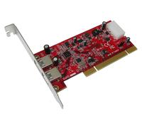 Gamma Pro - Scheda PCI 2 Porte USB 3.0 - Low High Profile Driver Preinstallati