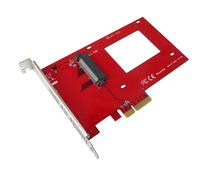 Gamma Pro - Scheda PCIe 3.0 4x - Per SSD Di Tipo PCIe NVMe U.2 (68 Pin)