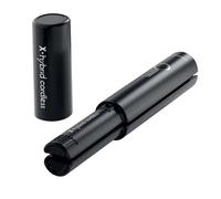 Piastra Cordless Gamma+ X-Hybrid da Viaggio | Mini Piastra per Capelli Senza Fili 2 in 1 | Per Capelli Ricci e Lisci | Ricarica con USB Tipo-C | 3 Temperature | Design Compatto | Portatile (Nero)