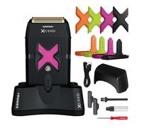 GAMMA+ XCEED Rasoio Elettrico Barba e Capelli Senza Fili | Motore Vector IN2 con Intuitive Torque Control | Autonomia 120 Min | Ricarica con USB-C | Lamina Ipoallergenica | Corpo in Alluminio