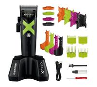 GAMM XCEED Tagliacapelli Uomo Professionale con Cover Posteriore in Alluminio | Clipper Uomo con Motore Vector IN2 | 180 Min di Autonomia | Lama Regolabile 0 Gap | Ricarica con USB-C