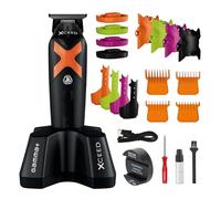 GAMMA+ XCEED Tagliacapelli Uomo Professionale con Cover Posteriore in Alluminio | Trimmer Regolabarba Uomo con Motore Vector IN2 | 180 Min di Autonomia | Lama Regolabile 0 Gap | Ricarica con USB-C