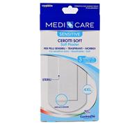 Gammadis Farmaceutici Medicare - Cerotti Soft Sensitive 10 x 20cm, 3 cerotti