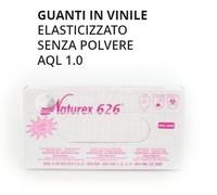 Gammadis Farmaceutici Guanti in Vinile Gammadis senza polvere, taglia M, 100 pezzi