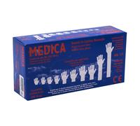 GUANTI LATTICE C/POLV L 100PZ