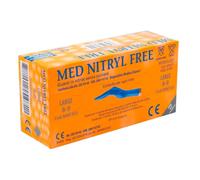 Gammadis Med Nitryl Free - 100 Guanti in Nitrile Senza Polvere Taglia Small