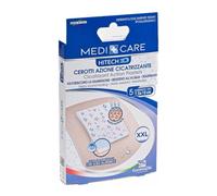 GammaDis MediCare - Cerotti Azione Cicatrizzante con Acido Ialuronico Misura 7,5 x 10 cm, 5 Pezzi