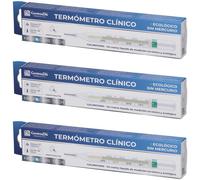Gammadis Medicare Termometro Clinico Ecologico Senza Mercurio 3x1 St