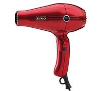 GAMMAPIU’ Asciugacapelli Professionale 3500 Power Rosso, Phon per Capelli Ultra Potente, Phon per Capelli Professionale con Griglia Rivestita in Tormalina, W 2100-2500