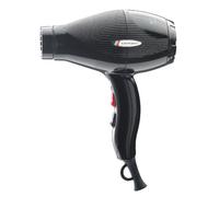 GAMMAPIU’ Asciugacapelli Professionale E-T.C. Light Nero Lucido, Phon per Capelli Leggero (430gr), Phon Professionale Compatto, solo 18, 5 cm, Griglia Rivestita in Tormalina, W1800-2100