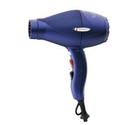 GAMMAPIU’ Asciugacapelli Professionale E-T.C. Light, Phon per Capelli Leggero (430gr), Phon Professionale Compatto, solo 18,5 cm, Griglia Rivestita in Tormalina, W1800-2100 (Spina SCHUKO, Blu opaco)