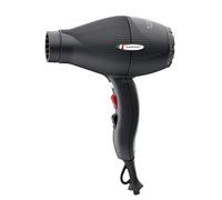 GAMMAPIU’ Asciugacapelli Professionale E-T.C. Light, Phon per Capelli Leggero (430gr), Phon Professionale Compatto, solo 18,5 cm, Griglia Rivestita in Tormalina, W1800-2100 (Spina ITALIA, Nero opaco)