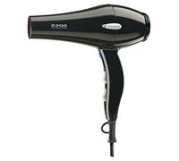 GAMMAPIU’ Asciugacapelli Professionale Mega Cosmo 2200, Phon per Capelli Potente, Classico per lo Styling, Silenzioso e Maneggievole, Griglia Rivestita in Tormalina, Alte Prestazioni, W1900-2200