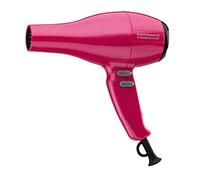 GAMMAPIU’ Asciugacapelli Professionale Turbostar Fucsia + Diffusore con Punte Volumizzante, Phon per Capelli Alte Prestazioni, 2 Temperature e 4 Velocità, Passacavo Anti-Rottura, W 1500-1800