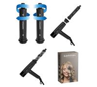 Gamma+ Set Arricciacapelli Universal Kit Curls & Waves | 2 Cilindri Autoavvolgenti per Ricci e Onde | Compatibile con Asciugacapelli Gamma+ | Tecnologia Airflow 3D 360° | Controllo del Calore
