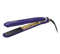GAMMAPIU’ Piastra per Capelli Donna+, Ferro, Ceramica con Polvere di Diamante, Effetto Liscio a Lungo, 3 Temperature, Riscaldamento Rapido, Autospegnimento, Viola Opaco