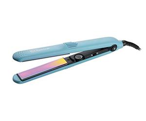 GAMMAPIU’ Piastra per Capelli Professionale Rainbow, Effetto Liscio a Lungo, Ferro, Elimina l'Elettrostaticità, Pulsante Blocco Chiusura, Temperature Regolabili, Riscaldamento Rapido Elettronico