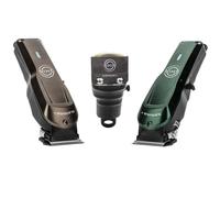 GAMMAPIU' Skin Bulk Balding Clipper, Tagliacapelli Uomo Professionale, Super Trimmer, Motore Rotativo, Lama 45mm Regolabile Zero-Gap, 2 Ore di Autonomia senza Fili, 3 Cover, 5 Pettini, Kit Pulizia