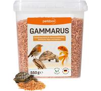 Gammarus 550 G - Granchi Di Pulci Di Bach, Spuntino Sano per Tartarughe, Pesci,