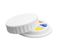 Gamme Colori Artistici In Plastica Ripetibili Forma Del Barattolo Scalpellino Non Attaccare Mai Viso Adatto Per Laboratori In Classe Pratica Acquerello Gamme Barattolo