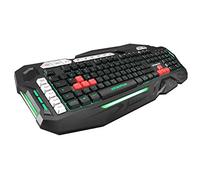 GAMMEC Tastiera Gaming XWEAPON Backlight 7 Colori con Tasti Macro