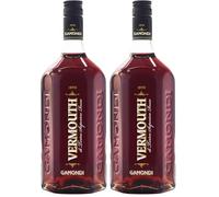 GAMONDI Vermouth di Torino Superiore Rosso, 100cl (1 litri) (Confezione da 2)