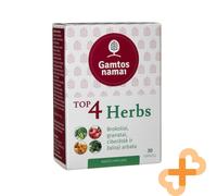 GAMTOS NAMAI Top 4 Erbe 30 Compresse Broccoli Curcuma Melograno Tè Verde