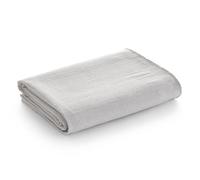 GAMUSI Copridivano 2 posti multiuso, copriletto per letto da 90/105 cm, Jarapa Foulard copriletto copriletto copridivano morbido resistente liscio - 180 x 280 cm, grigio chiaro