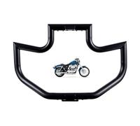 Gamyipp Barra di protezione per motore da 3,8 cm, per Harley Davidson Sportster Iron 883 XL883N 2009-22; 1200 Custom XL1200C 2004-22; Roadster XL1200R XL883 '04-08; Superlow XL1200T 14-22 (nero)