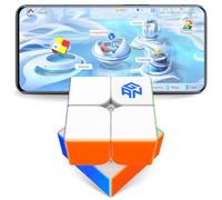 GAN 251ui - Cubo magico magnetico 2 x 2 Speedcube Smart Cube Mini puzzle 2 x 2 dadi magici 51 mm gioco per principianti