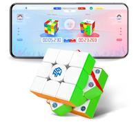GAN 356 i Carry E cubo magico 3x3, Smart Cube con app Concorso online | Speed Cube magnetico Bluetooth, Speedcube für Kinder, principianti + adulti, batterie sostituibili, versione gelata