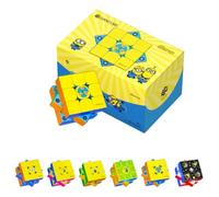 GAN 356ME Minions Cubo Magnetico Speed Cube 3x3,Puzzle limitato | Cubo originale - magnetico regolabile, facile da controllare, senso di rotazione stabile - Regalo per bambini e collezionisti