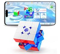 GAN i carry 4 Speed Cube, SSL Edizione limitata con 48 Capsule Magnetiche,150 Ore di Autonomia,App con Dati di Risoluzione e Tutorial Guidati,ideale come giocattoli educativi per bambini e adulti
