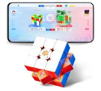 GAN iCarry4 Cubo di Velocità Professionale Smart cubo, 48 Magneti Integrati, 150 Ore di Autonomia, App con Dati di Risoluzione e Tutorial Guidati, Ideale per Principianti-Edizione Limitata Capodanno